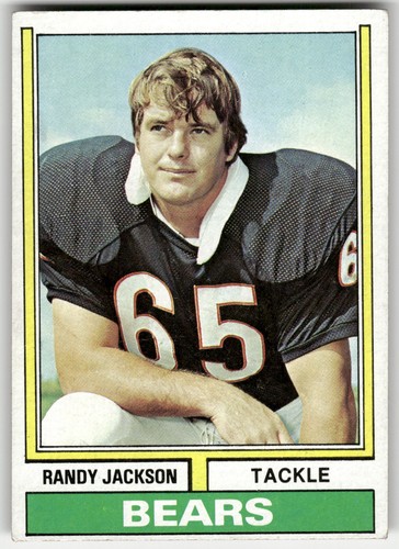 Randy Jackson #44 1974 Topps card