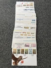 Job Lot of 48 Isle of Man First Day Covers & Covers FDC's 1975 - 1997 Lot #N53