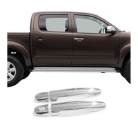 Chrom TüRgriff Blende FüR Toyota Hilux 2005-2015 2-TüR Edelstahl 4Tlg