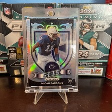 2021 Panini Prizm Draft Picks - Crusade Micah Parsons #175 Silver Prizm (RC)