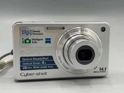 SONY Cyber-shot DSC-W360 Optical Steady Shot Digitalkamera silber