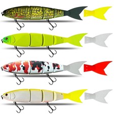 New Swimbait Lure Jointed Bait 150mm Floating 25g Sinking 28g Fsihing Lure Bass