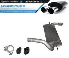 Auspuff Satz Ford Focus MK3 2.0 TDCI 2010-2020 Hintere Komplett Montagesatz