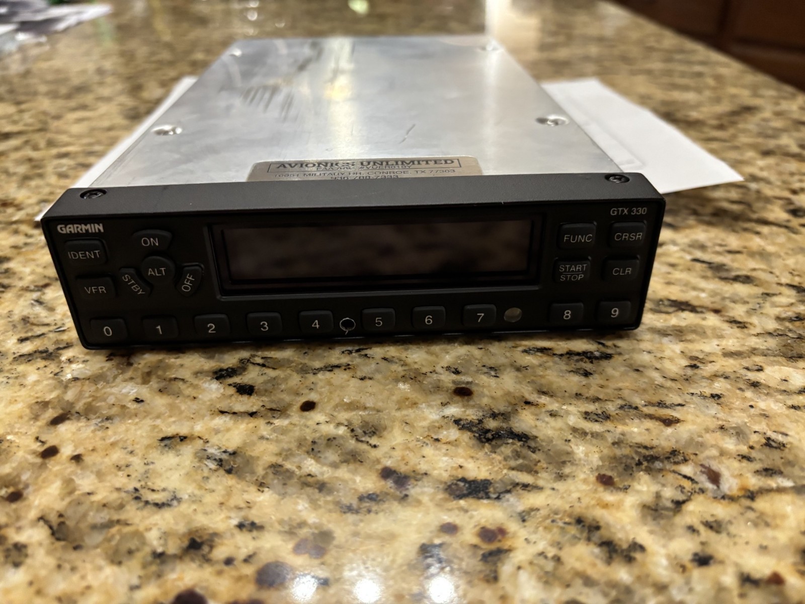 Garmin GTX 330ES ADS-B Transponder PN 011-00455-90 with 8130-3 Form