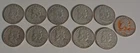Franklin half dollar lot of 11