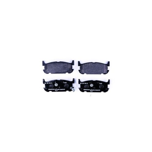 Plaquettes de frein Hella 8DB 355 010-931 pour trajets quotidiens en Mazda