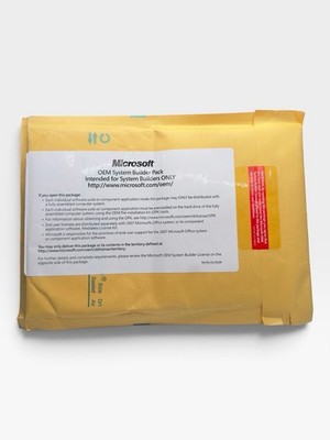 Microsoft Office 2007 OPK Master Kit OEM System Builder 269-11458 NEW SEALED