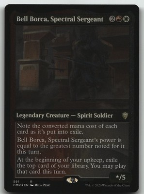 Bell Borca, Spectral Sergeant (Foil Etched) R Commander Legends 591 LP