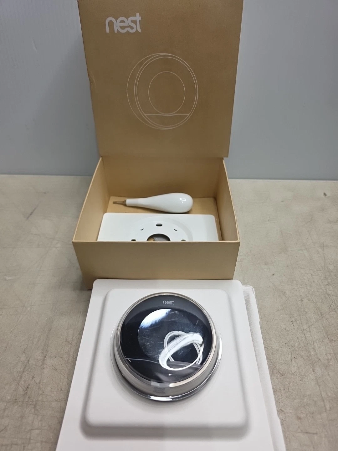 Google Nest 02A 2nd Gen 24V-60HZ Programmable Learning Thermostat