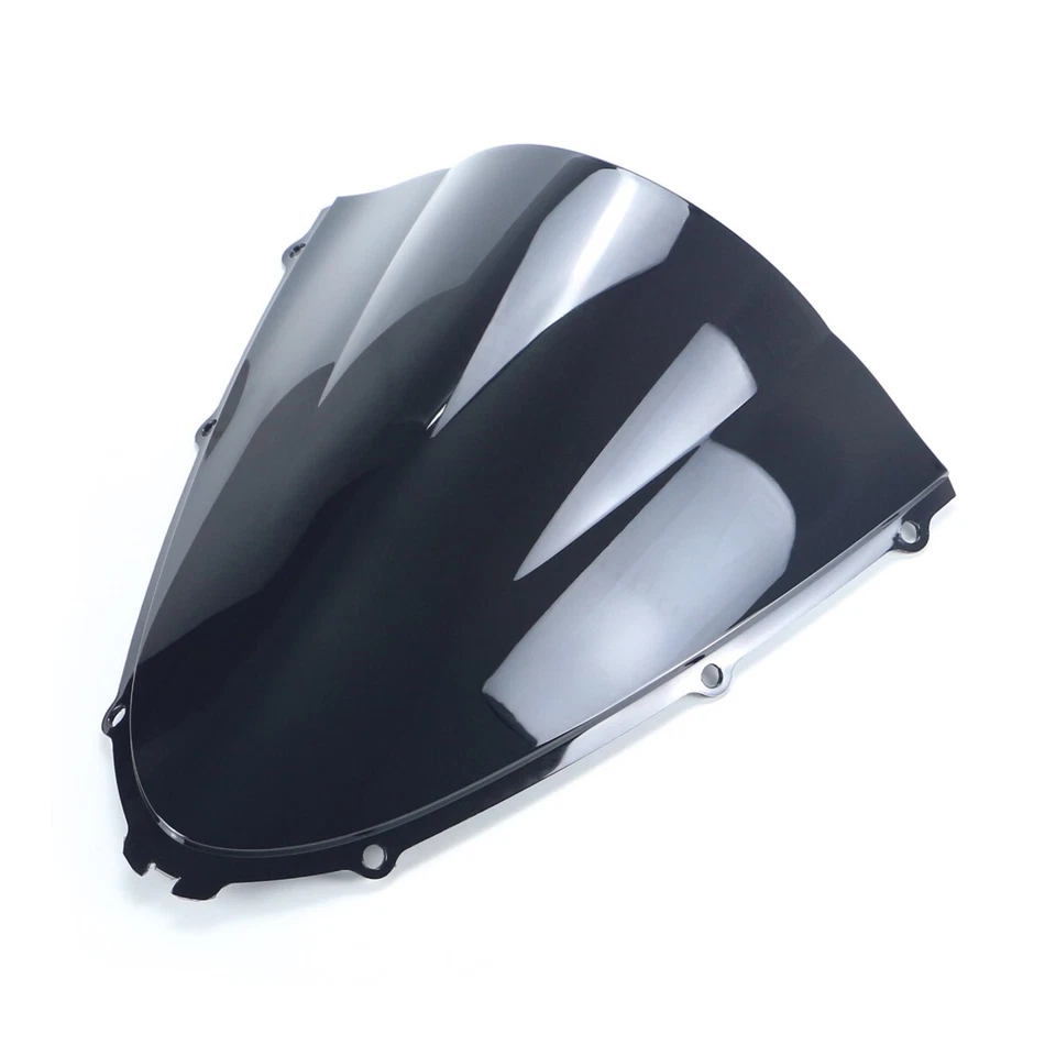 Windshield Windscreen Deflector For Kawasaki Ninja ZX14R ZZR1400 2006-2024 Black Foto 2 de 4