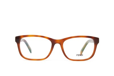 New Fendi Eyeglasses 50mm FENDI FENDIGRAPHY HOBO LOGO 50065 001 Gray Crystal Eyeglass  main image 4