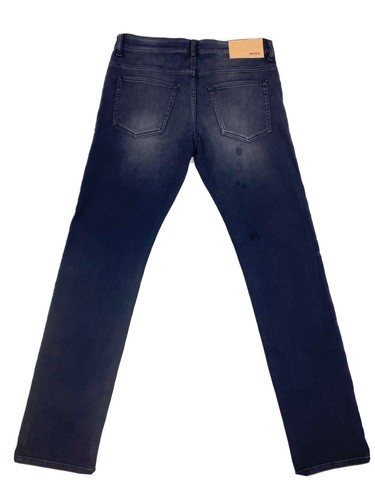 Hugo Boss Dark Grey C-Delaware 200 Slim Fit Stretch Jeans -RRP £119 - Picture 2 of 10