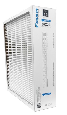 Daikin 0160M00014 - 20'' x 20'' x 5'' Pleated MERV 15 Replacement Filter