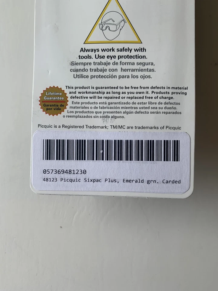 PICQUIC SIXPAC Plus Screwdriver Multi Bit with 7 Hex Powerbits - "Emerald Green" - Image 3 of 3