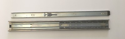 Accuride 18 inch Ball Bearing Drawer Slides 3/4 Extension Side Mount - Pair of 2