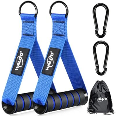 WALITO Exercise Handles, Replacement Cable Machine  Assorted Colors 