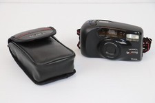Yashica EZS ZOOM 70 35mm Film Camera w/ 38-70MM Lens TESTED W/ Soft Case Kyocera