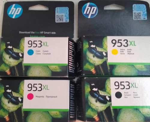 HP 953XL, Original - Multipack, Cyan Magenta Yellow Black, Genuine OVP