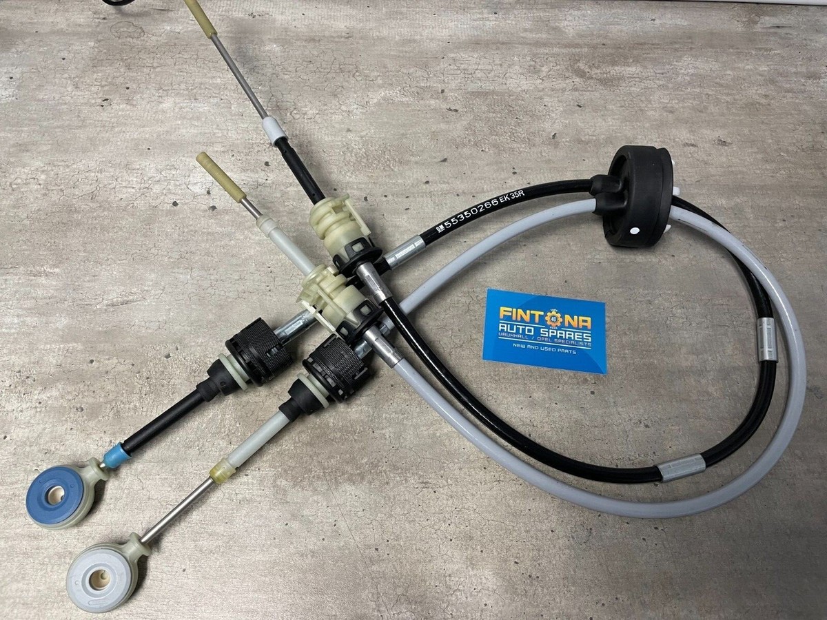 0505 Original OEM Vauxhall Astra H M32 6 speed Gear Selector Cable Set