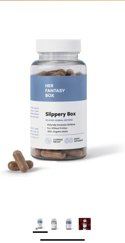 Slippery Box Feminine Care for Vaginal Health - 60 Fast-Acting Capsules for Wome - Picture 3 of 5