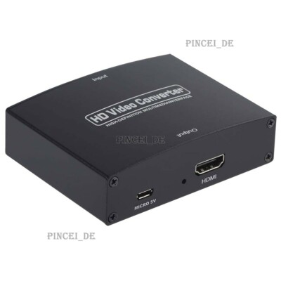 HD Video Converter YPbPr To HDMI Converter Component To HDMI Converter NK-P60 
