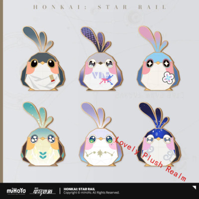 Honkai: Star Rail Official Mihoyo Origami Bird Firefly Robin Metal Bookmark Gift