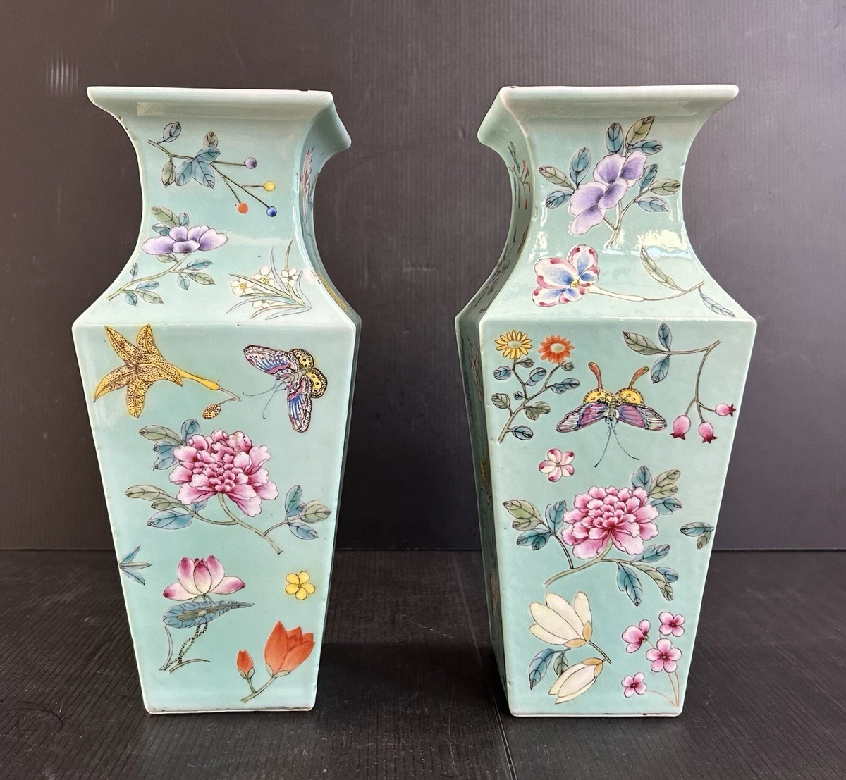 红色1850-1899 中国古董花瓶| eBay