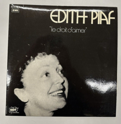 LP - Edith Piaf   Le Droit D'Aimer - Pop - 2 x Vinyl - 1974