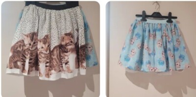 2x H&M Mädchen Rock Größe 6-8 y.vgu
