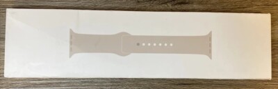 Genuine 41mm Apple Watch Sport Band For Apple Watch Starlight KHAKI Sz S/M NEW *