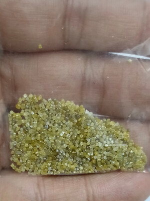 5+ Carats De Diamants Bruts Naturels Non Taillés - Forme Cubique - Lot