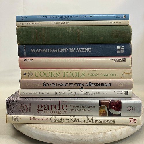 Restaurant Management 10 Book Mixed Lot Business Training Manual Menu Kitchen - Picture 9 of 15