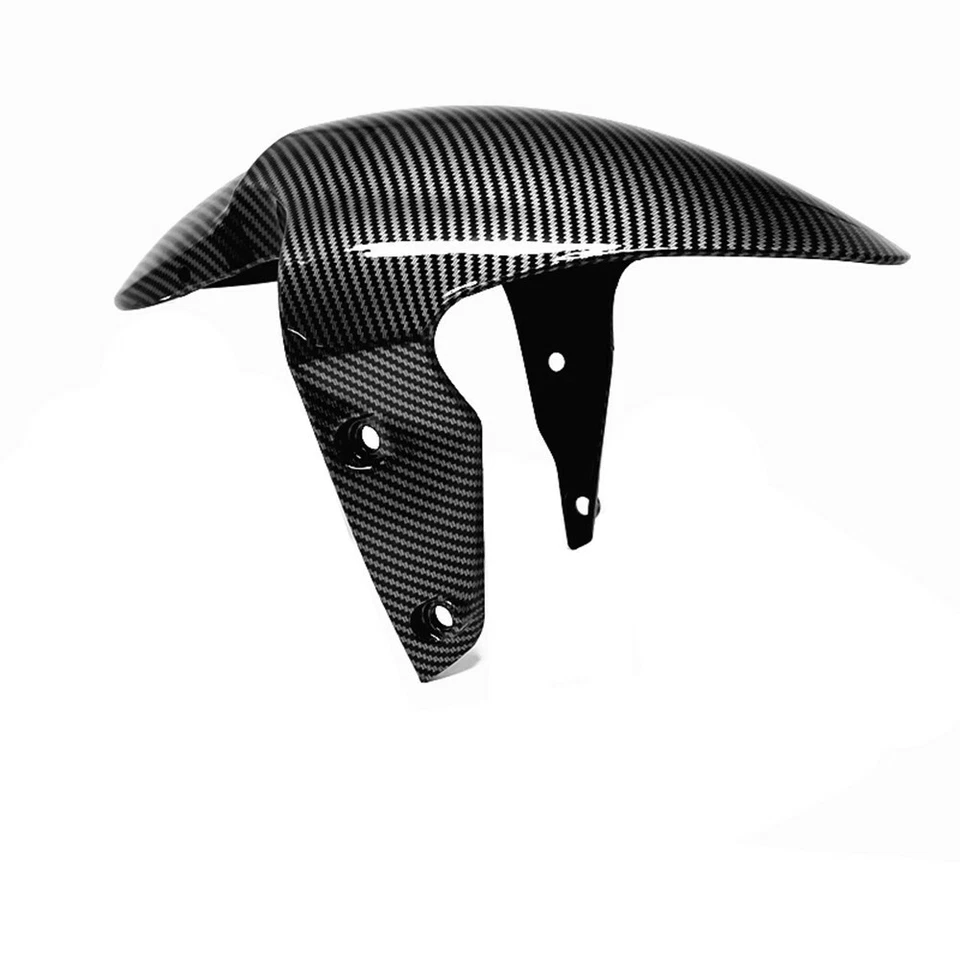 Protector de guardabarros delantero de fibra de carbono para Street Triple 675 675R 2007-2017 Foto 3 de 4