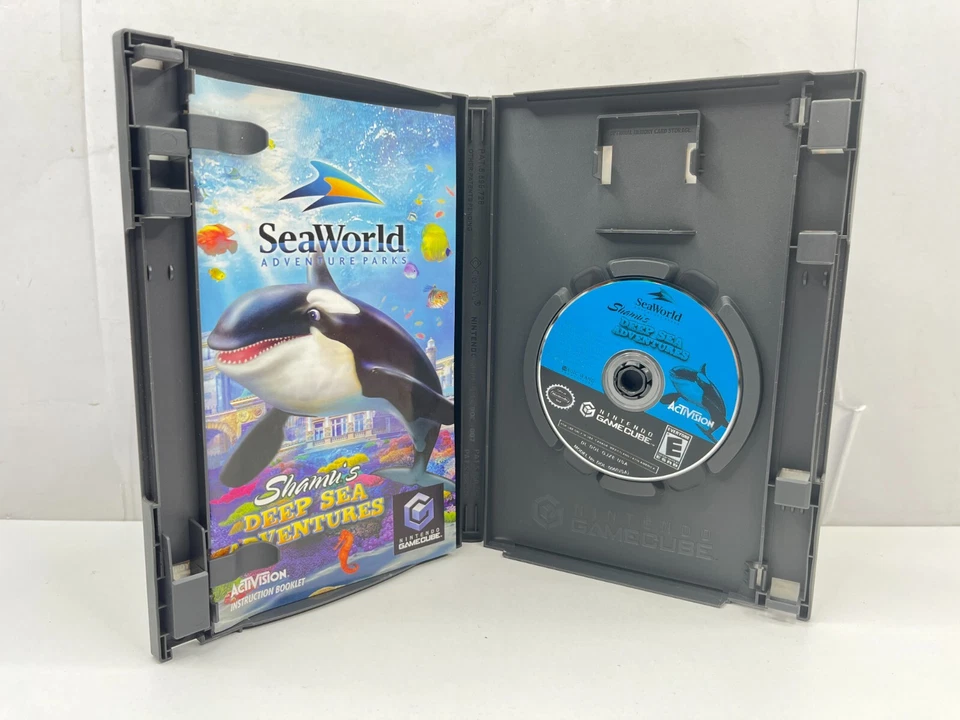 Shamu's Deep Sea Adventures - Nintendo Gamecube Game - GC - Complete - NTSC - Image 2 of 4