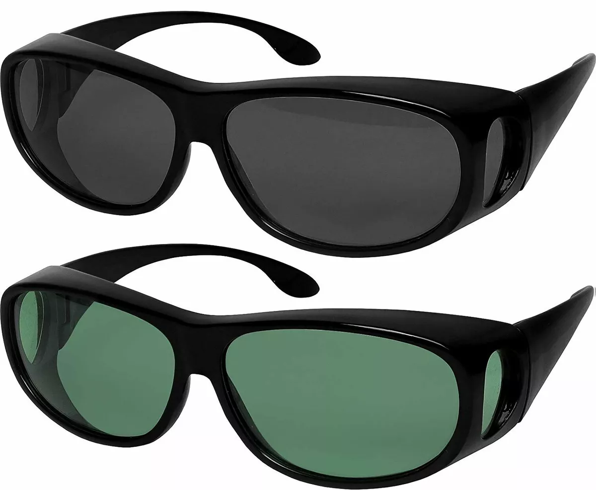 Sunglasses that fit over your prescription glasses on sale