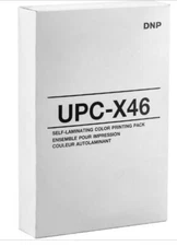 DNP Fotolusio UPC-X46 Self Laminating Color Print Pack for Sony Printing Systems