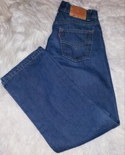 Levis 505 Size 14 reg Boys Jeans 27x27 Straight Leg