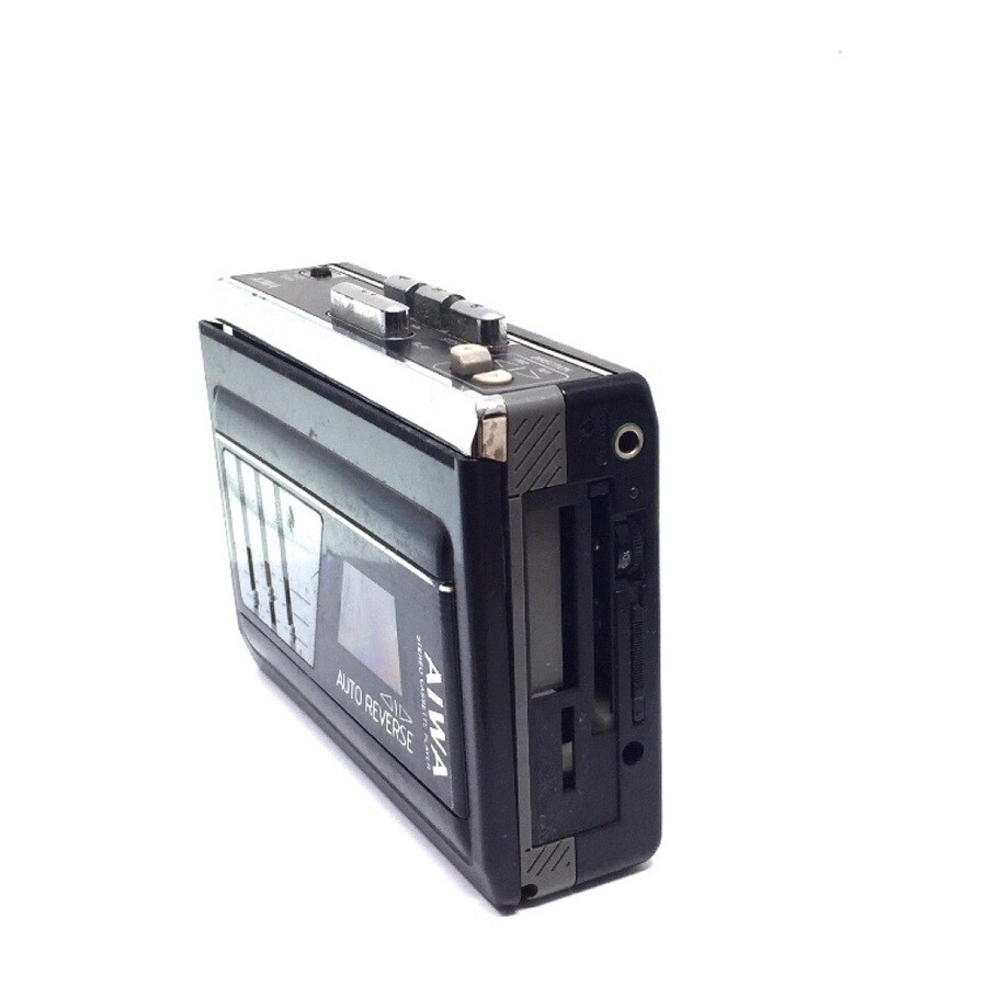 Aiwa Walkman Portable Stereo Cassette Player - Black (HS