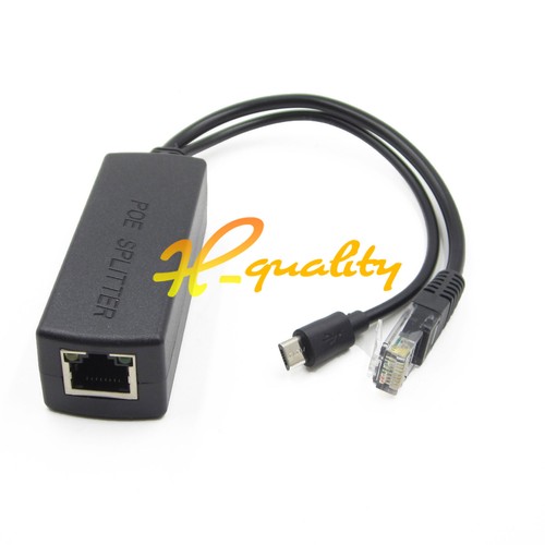48V to 5V 2A Micro USB Active POE Splitter Power for Raspberry pi 3