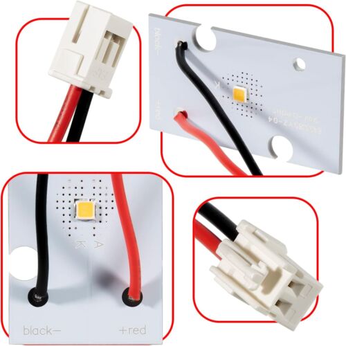 Conjunto de módulo de luz LED W10695459 para refrigerador Whirlpool/Maytag W10843353 - Imagen 4 de 12