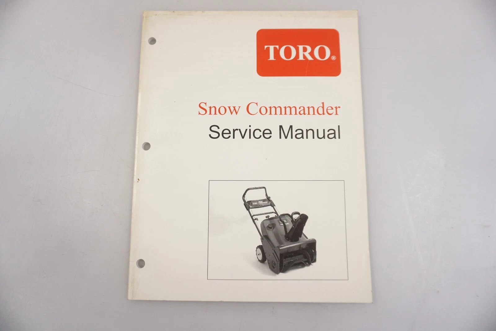 Toro Snow Commander Service Shop Manual 492-4739