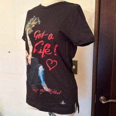 削除予定__Vivienne Westwood 切り替えクロップドTシャツ Irregular Waffle Compact T-shirt in GRAY | Vivienne Westwood®