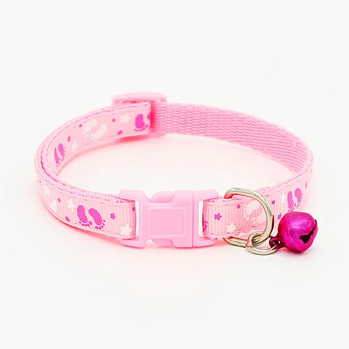 Nylon Cute Gift for XXS/XS Dog Small Dog Collar Pet Puppy Cat Necklace With Bell - Picture 8 of 18