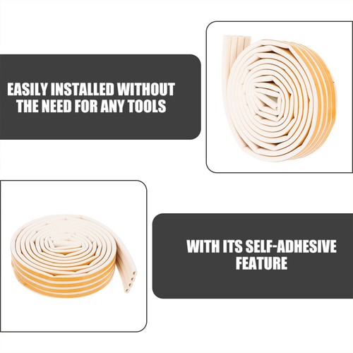 Window Sealing Strip Adhesive Windproof Seal Strip Door Caulk Strip Door Corner - Picture 12 of 12