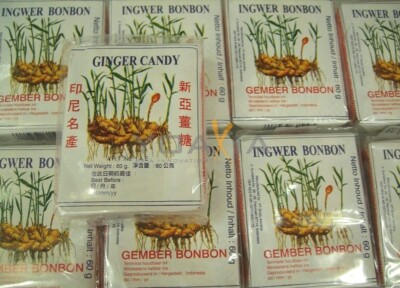 [ 25x 56g ] SINA GINGER CANDY / Ingwerbonbons / Ingwer Bonbons / Gemberbonbons