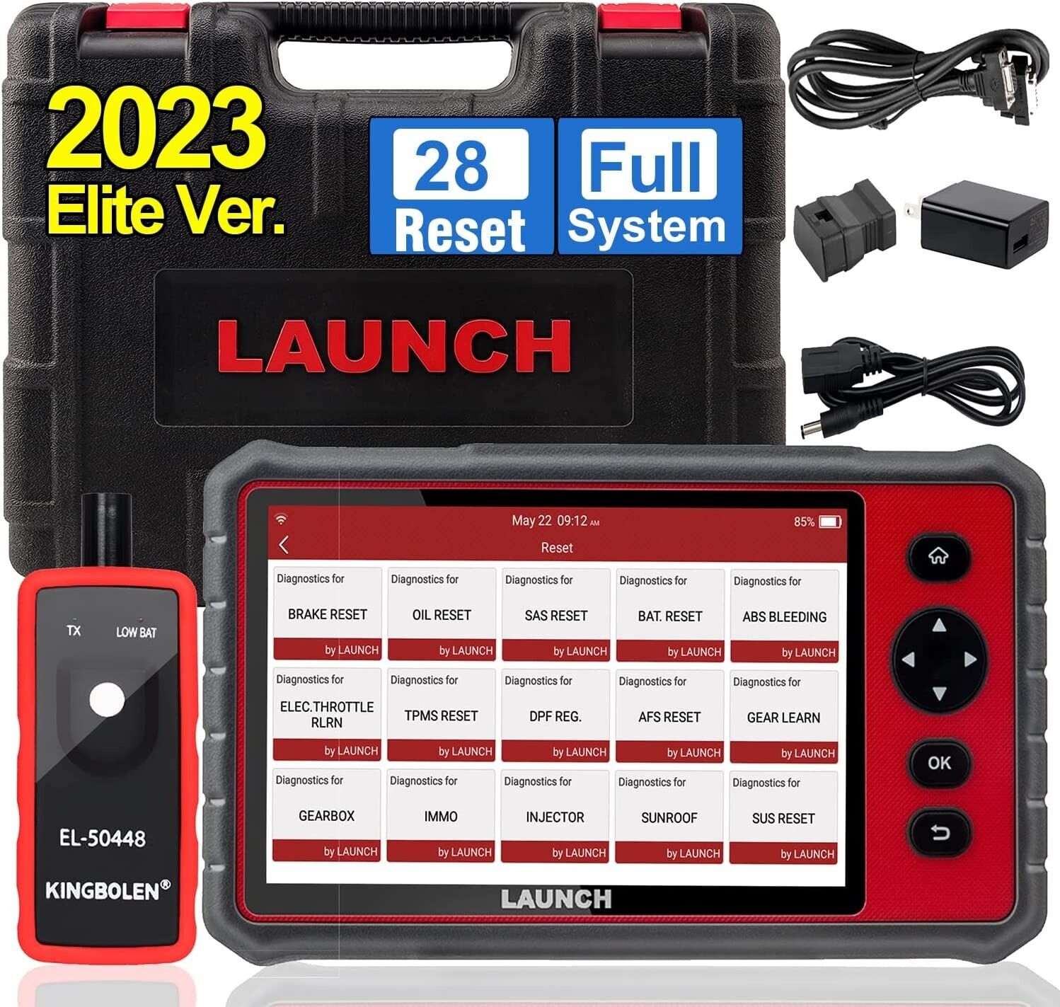 LAUNCH X431 CRP909E Automotive OBD2 Scanner Car Diagnostic Scan Tool All  System