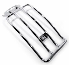 Portapacchi Cromato Portabagagli per Harley Davidson Touring 97-08 ELECTRA ROAD