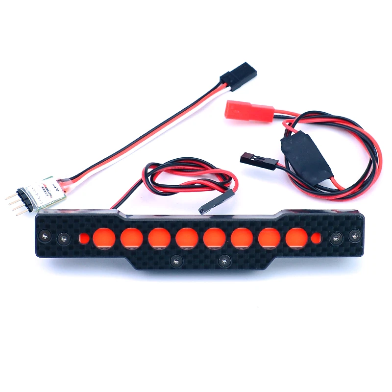 LED Tail Light Rear Car Lamp for 1/8 ARRMA NOTORIOUS 6S OUTCAST Stunt Truck Car - Image 3 of 4