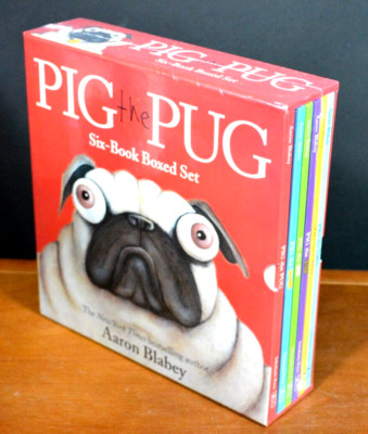 NEW PIG THE PUG SIX BOOK BOXED SET AARON BLABEY Winner Star Elf Fibber HB L11