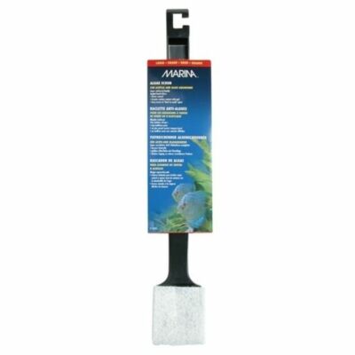 Marina Algenschrubber Reiniger Schwamm groß für Glas Acryl Aquarium Aquarium
